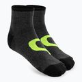 Șosete de tenis Evoq Trainer grafit/negru/galben