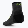 Șosete de tenis Evoq Trainer grafit/negru/galben 2