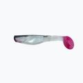 Momeală din cauciuc Relax Terminator 3 Red Tail 4 buc. Negru / Alb Pearl RT3-S