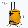 Geantă de voiaj de cabină KADVA Lazio 44 l galbenă 3