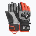 Mănuși de schi pentru copii Reusch Worldcup Warrior R-Tex XT Junior black/silver/fluo red 2