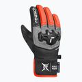 Mănuși de schi pentru copii Reusch Worldcup Warrior R-Tex XT Junior black/silver/fluo red 3