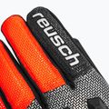 Mănuși de schi pentru copii Reusch Worldcup Warrior R-Tex XT Junior black/silver/fluo red 5