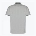 Tricou polo pentru bărbați Pitbull West Coast Polo Slim Logo grey/melange 2