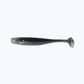 Momeală din cauciuc Relax Bass 2,5 Laminat 4 buc. Negru / alb perlat - sclipici argintiu BAS25