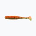 Relax Bass 2.5 Momeală moale laminată 4 buc. Chartreuse-Multi Glitter / Orange-Silver Glitter BAS25