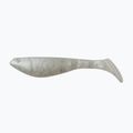 Relax Hoofed Hoofed Rubber Lure 2.5 Laminat 4 buc. Perlă albă / Sclipici argintiu BLS25