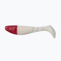 Momeală moale Relax Hoof 3 Head 4 buc. Alb / roșu-argintiu Glitter BLS3-H