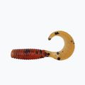 Momeală moale Relax Twister VR1 Standard 8 buc. Rootbeer / Black Glitter VR1-TS