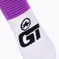 ASSOS GT C2 șosete de ciclism mov/alb P13.60.700.4B 3