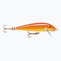 Wobler Rapala Countdown gold fluorescent red