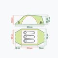 Cort de camping pentru 3 persoane Coleman Rock Springs 3 verde 2000038895 2