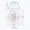 Cort de camping pentru 8 persoane Coleman Cortes Octagon 8 gri 2000019550 2