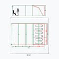 Cort de camping Coleman Meadowood 6 Long albastru 2000037069 2