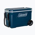 Coleman 62Qt Răcitor cu roți 58 l albastru marin 2000037213 2