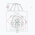 Coleman Octagon 8 New Cort de camping pentru 8 persoane gri 2176828 7