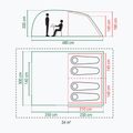 Cort de camping 4-persoane Coleman Vespucci 4 brown 2