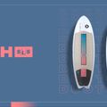 Kitesurfing bord DUOTONE Fish SLS 2022 alb 44220-3401 11