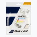 Cordaj de tenis Babolat bad.iFEEL 10,2M white