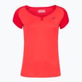 Tricou cu mânecă cu șapcă BABOLAT Play pentru femei roșu 3WP1011