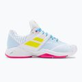 Pantofi de tenis pentru femei Babolat 21 Jet Mach 3 Clay alb/sulfur primăvară 2