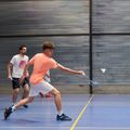 Rachetă de badminton BABOLAT 22 Satelite Origin Essential Strung FC albastru 191369 8