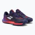 Pantofi de tenis pentru copii BABOLAT 22 Jet Mach 3 Clay albastru panglică 33S22730 5