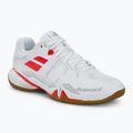 Încălțăminte de badminton pentru femei Babolat Shadow Spirit white/lavender