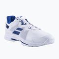 Pantofi de tenis Babolat SFX3 All Court alb/marin pentru bărbați SFX3 All Court alb/marin 11