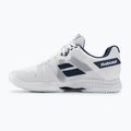 Pantofi de tenis Babolat SFX3 All Court alb/marin pentru bărbați SFX3 All Court alb/marin 10