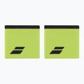 Manșete pentru încheietură Babolat Logo Wristband 2 buc. aero/grey