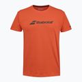 Tricou pentru bărbați Babolat Exercise Babolat fiesta red