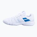 Încălțăminte de padel pentru femei  Babolat Sensa W white/ cool blue 3