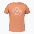Tricou pentru bărbați Babolat Exercise Graphic vibrant orange hthr