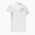 Tricou pentru bărbați Babolat Exercise Big Flag white/white 2