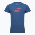Tricou pentru bărbați Babolat Exercise Big Flag dark blue