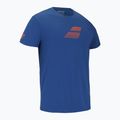 Tricou pentru bărbați Babolat Exercise Big Flag dark blue 2