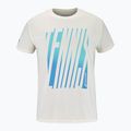 Tricou pentru bărbați Babolat Exercise Message cannoli cream