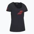 Tricou pentru femei Babolat Exercise Flag W black/black 2