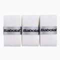 Învelișuri pentru padel Babolat Comfort Padel 3 pack white