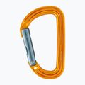 Carabinieră de escaladă Petzl Sm'D Wall portocalie