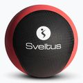 Minge medicinală Sveltus Medicine Ball Rubber 4 kg red/ black