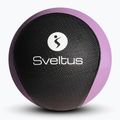 Minge medicinală Sveltus Medicine Ball Rubber 5 kg violet/ black