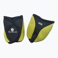 Greutăți pentru glezne Sveltus Ankle Weight Cuff 1 kg 2 buc. green/ yellow