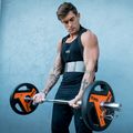 Bară dreaptă Sveltus Training Bar + 2 Spring Collars 175 cm chrome 7