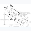 Zefal Bikepacking Bikepacking sub geanta de scaun cu Adventure R11 negru ZF-7001 8