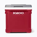 Frigider turistic Igloo Latitude 60 Roller 56 l industrial red/ meteorite