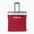 Frigider turistic Igloo Latitude 60 Roller 56 l industrial red/ meteorite 2