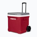 Frigider turistic Igloo Latitude 60 Roller 56 l industrial red/ meteorite 4
