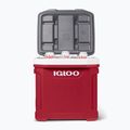 Frigider turistic Igloo Latitude 60 Roller 56 l industrial red/ meteorite 14